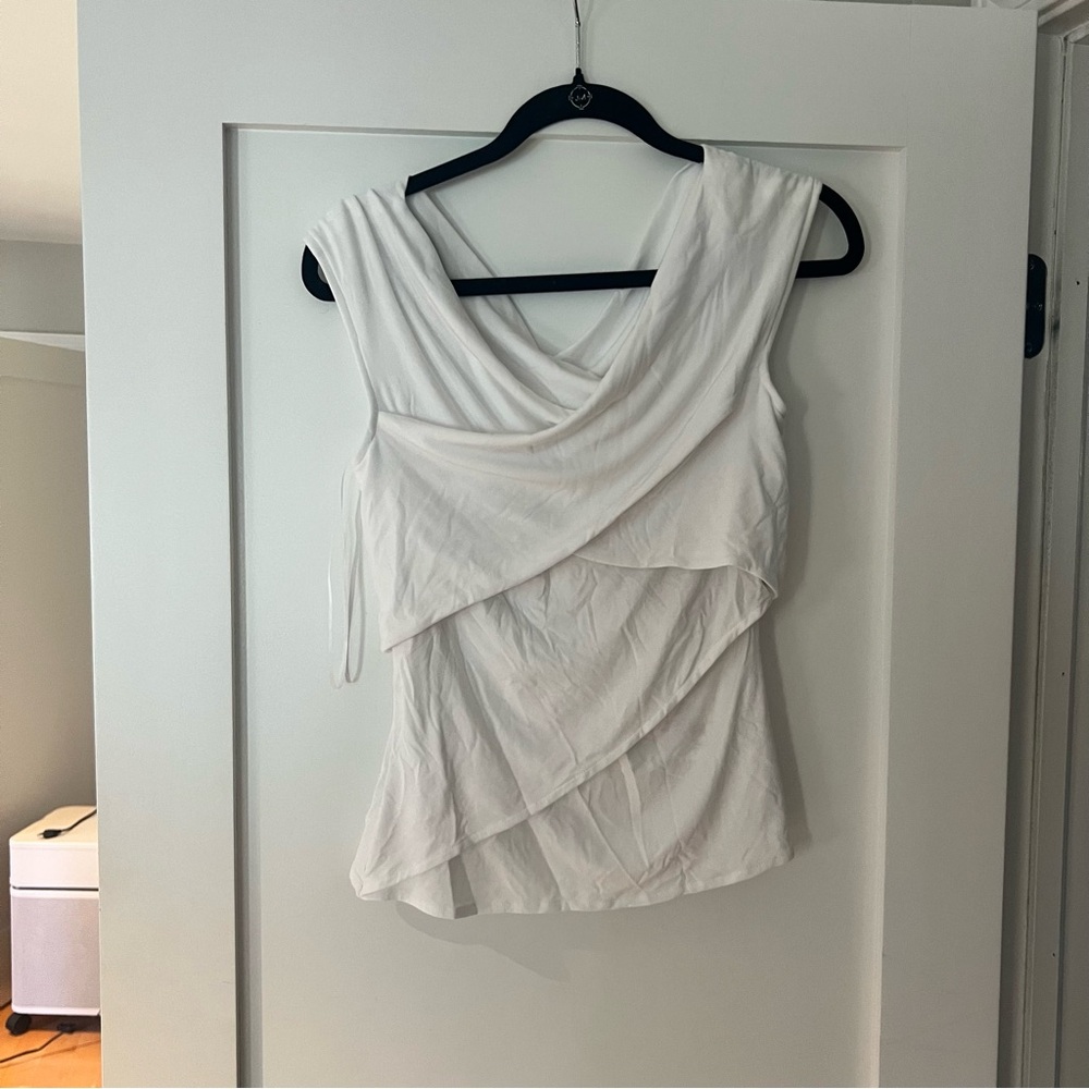 NWT THEORY WRAPPED SHIRT